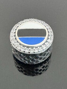 Pandora Estonia Flag Charm